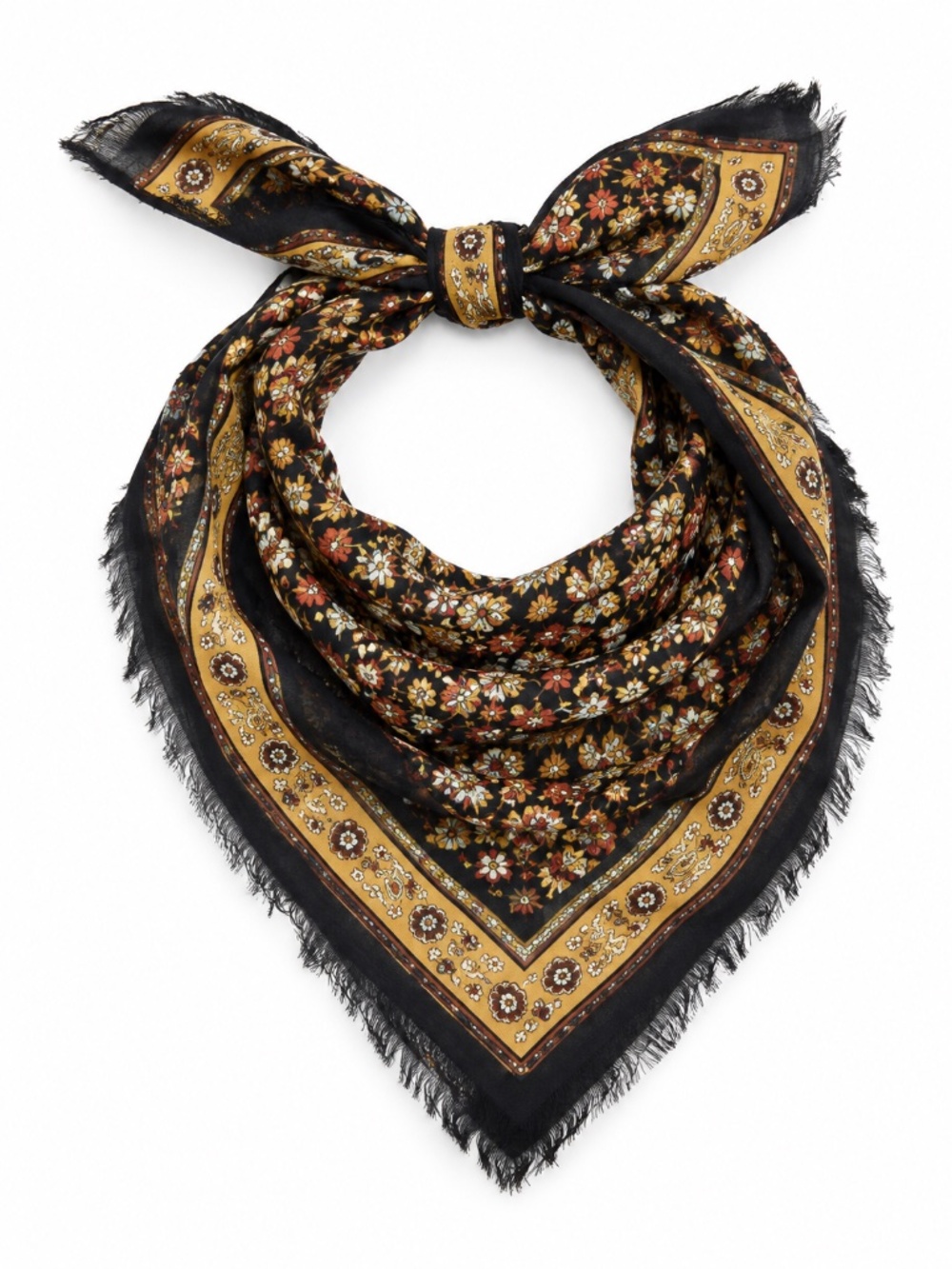 Madewell 100% Cotton Floral Paisley Bandana/Scarf NWT
